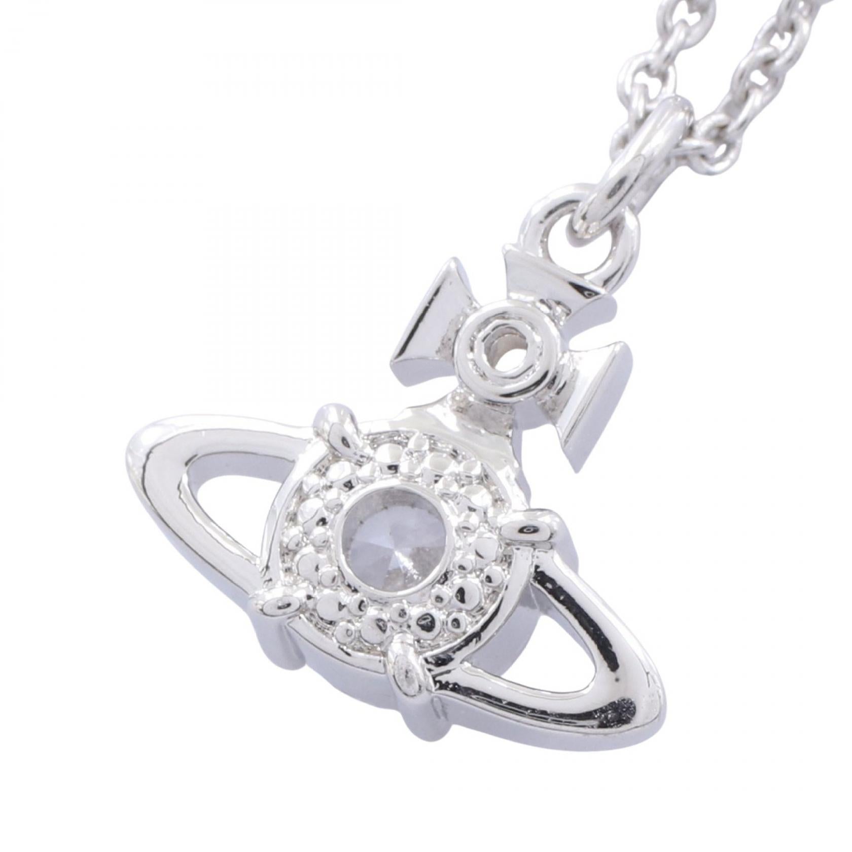 REINA ネックレス ステンレススチール ラインストーン シルバー クリア ヴィヴィアンウエストウッド アクセサリー Vivienne Westwood