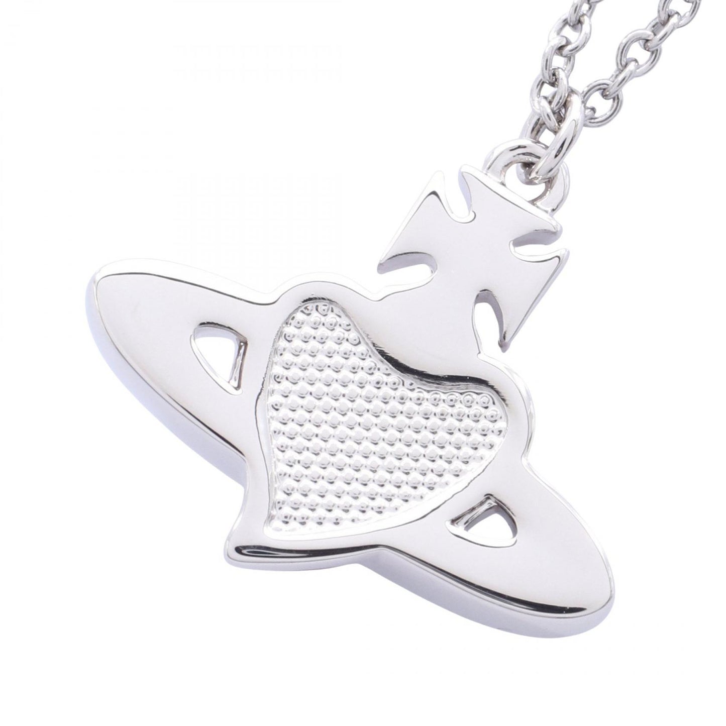 DIAMANTE HEART ネックレス ステンレススチール ラインストーン シルバー レッド クリア ヴィヴィアンウエストウッド アクセサリー Vivienne Westwood