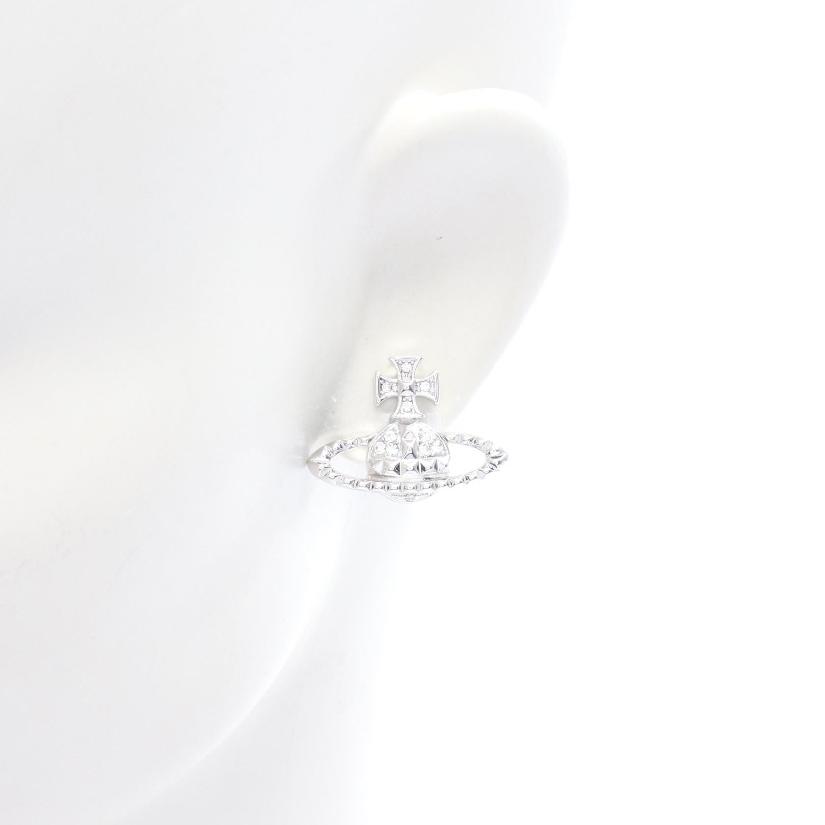 MAYFAIR BAS RELIEF ピアス ステンレススチール シルバー ヴィヴィアンウエストウッド アクセサリー Vivienne Westwood