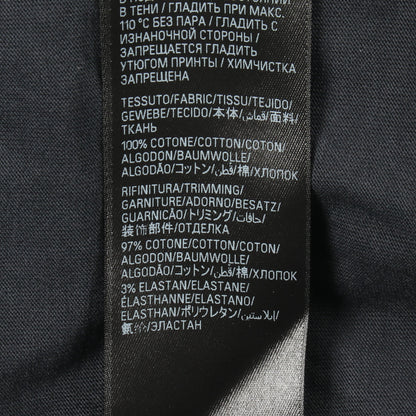 TAPE TYPE ダメージ加工 半袖Tシャツ コットン ダークグレー バレンシアガ トップス BALENCIAGA