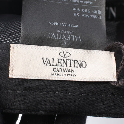 VLTN Times キャップ ナイロン ブラック ヴァレンティノガラヴァーニ 財布・小物 VALENTINO GARAVANI