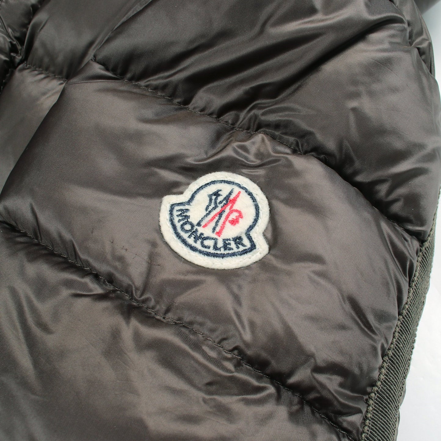 HERMINE ダウンコート ナイロン ダークグリーン モンクレール アウター MONCLER