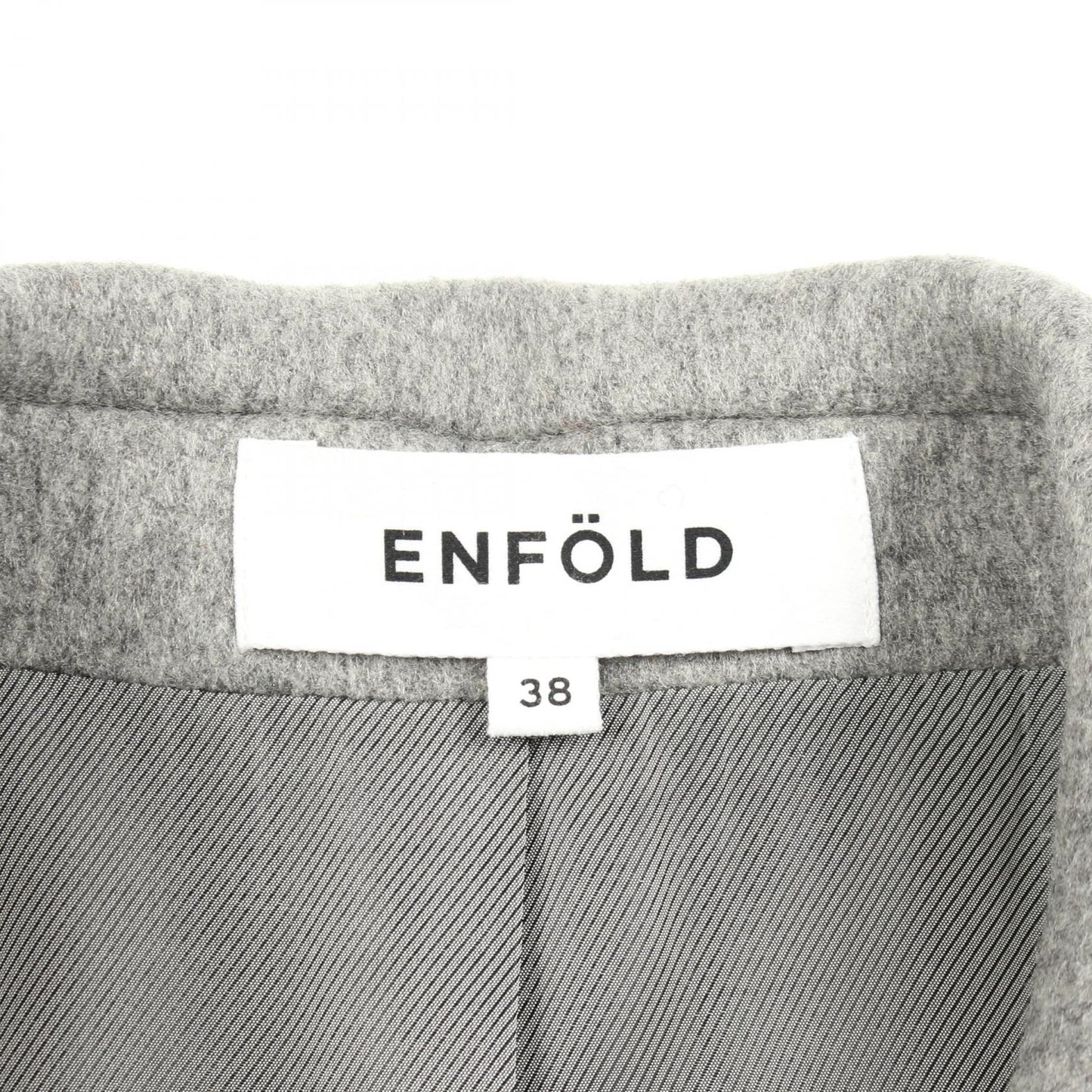 チェスターコート ウール グレー エンフォルド アウター ENFOLD