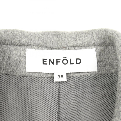 チェスターコート ウール グレー エンフォルド アウター ENFOLD