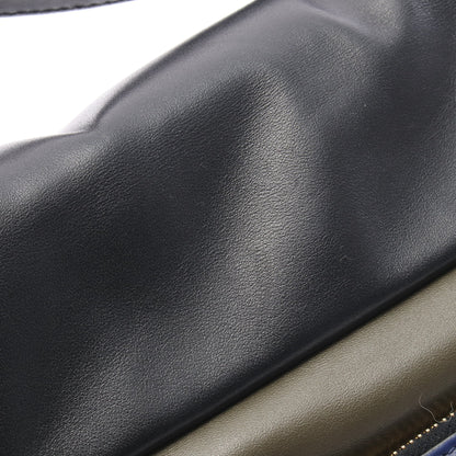 2WAY ハンドバッグ レザー カーキグリーン ブラック ブルー ミュウミュウ バッグ miu miu
