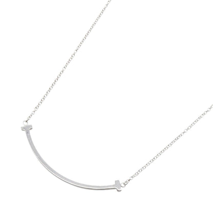 Tスマイル スモール ネックレス ネックレス 750WG ホワイトゴールド ティファニー アクセサリー TIFFANY & Co.
