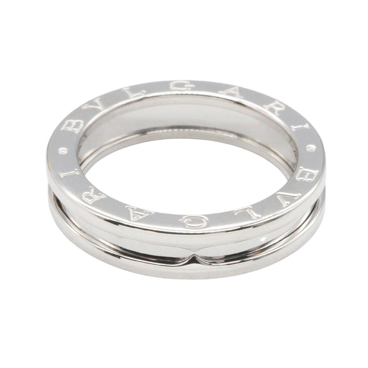 B-zero1 ビーゼロワン リング 1バンド リング 指輪 K18WG ホワイトゴールド ブルガリ アクセサリー BVLGARI