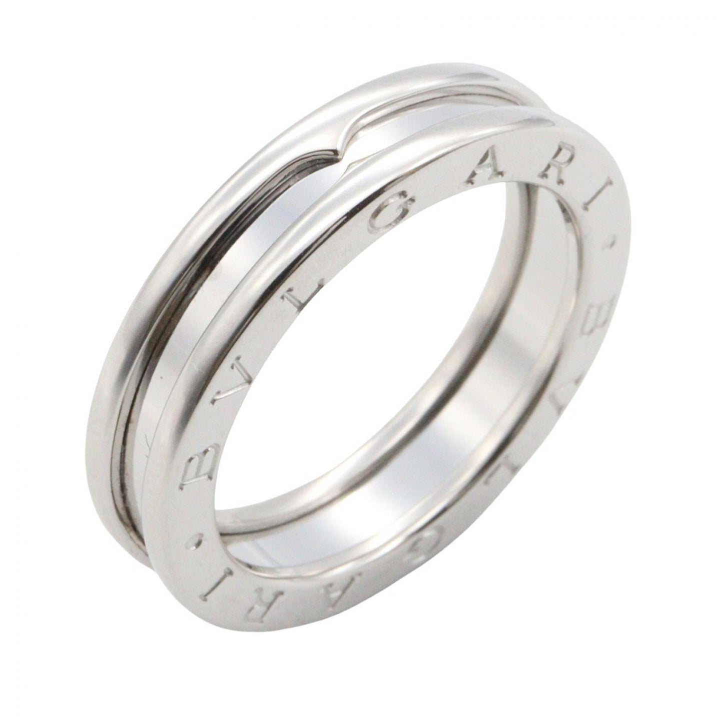 B-zero1 ビーゼロワン リング 1バンド リング 指輪 K18WG ホワイトゴールド ブルガリ アクセサリー BVLGARI