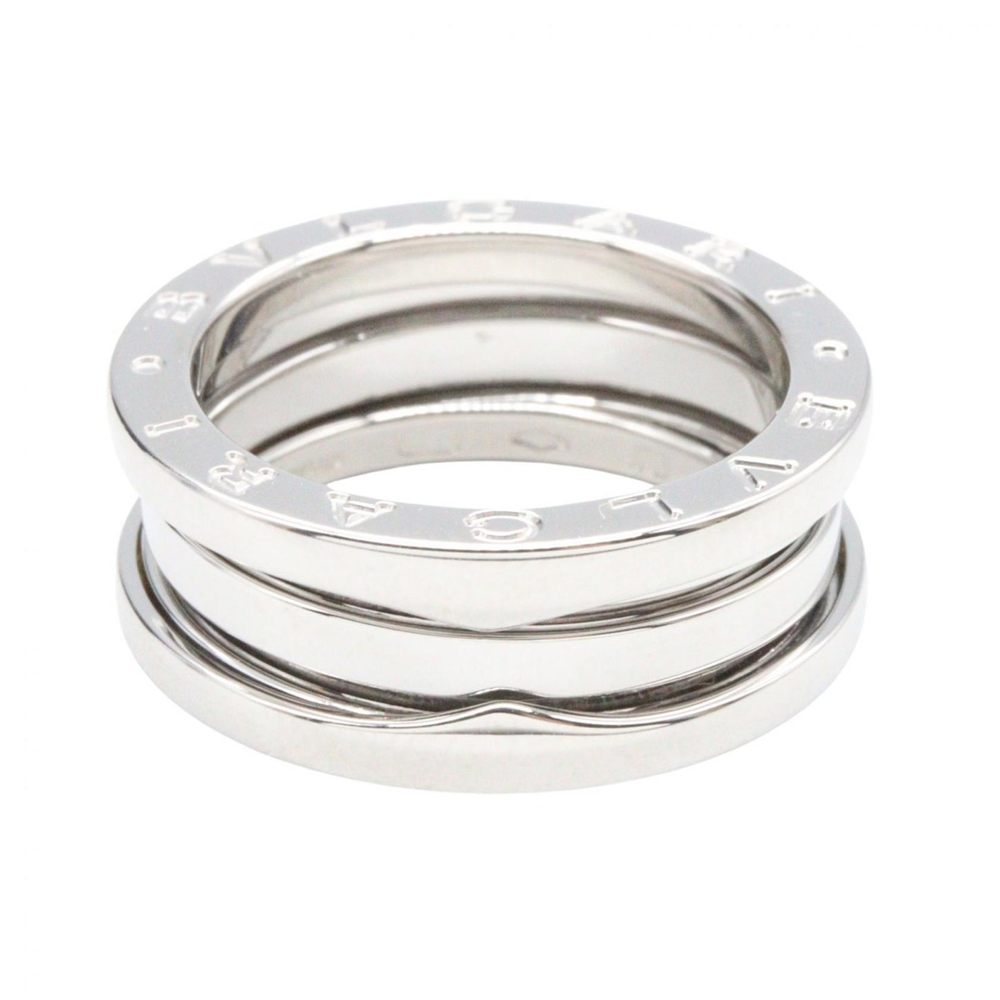 B-zero1 ビーゼロワン リング 3バンド リング 指輪 750WG ホワイトゴールド ブルガリ アクセサリー BVLGARI