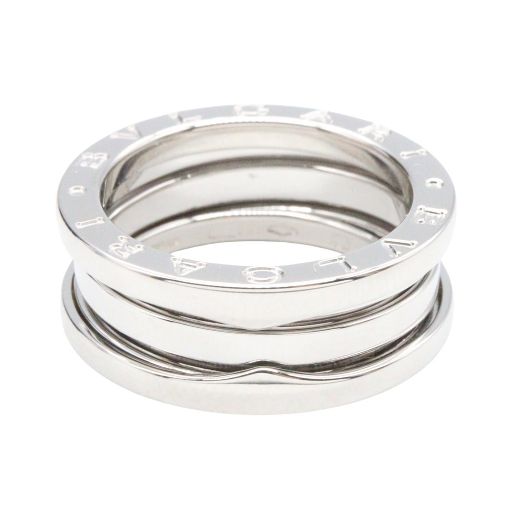 B-zero1 ビーゼロワン リング 3バンド リング 指輪 750WG ホワイトゴールド ブルガリ アクセサリー BVLGARI
