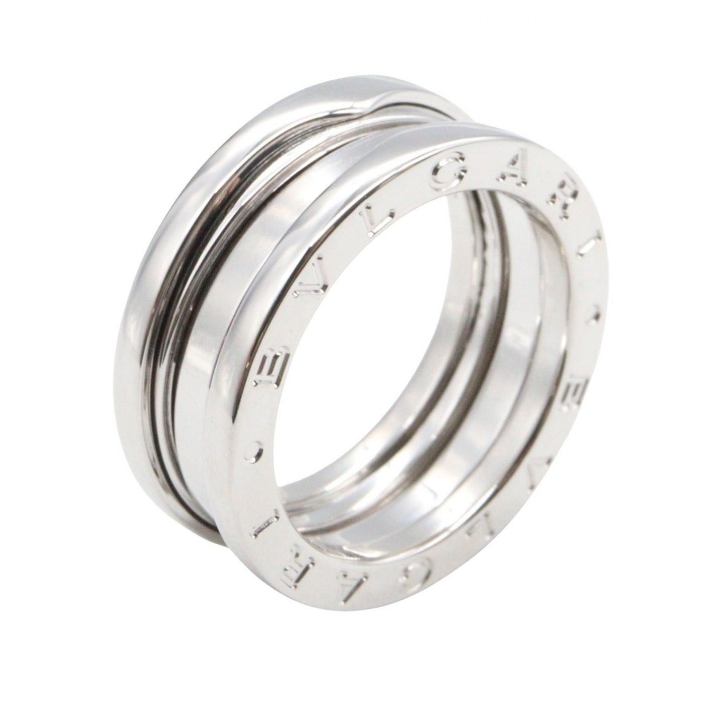 B-zero1 ビーゼロワン リング 3バンド リング 指輪 750WG ホワイトゴールド ブルガリ アクセサリー BVLGARI