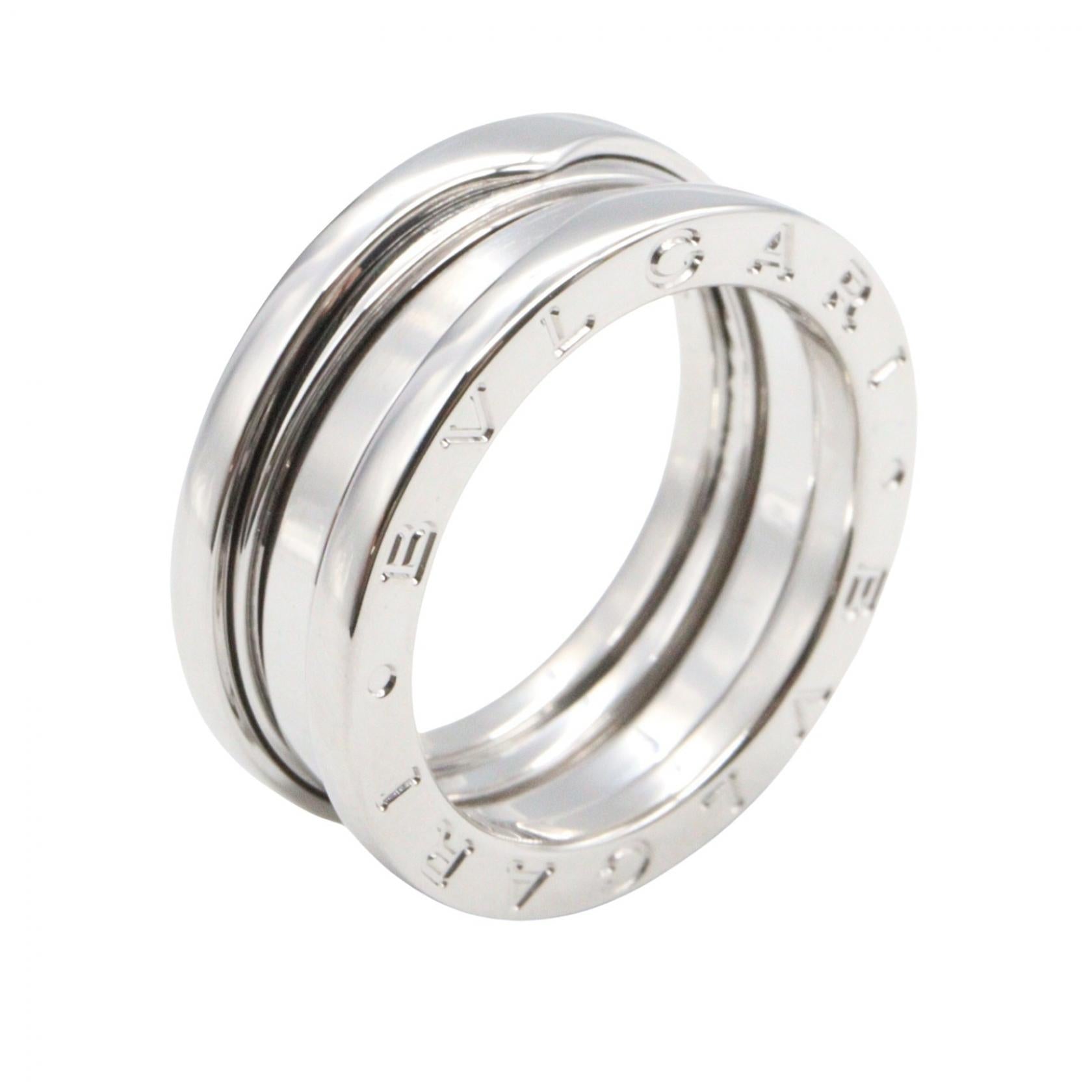 B-zero1 ビーゼロワン リング 3バンド リング 指輪 750WG ホワイトゴールド ブルガリ アクセサリー BVLGARI