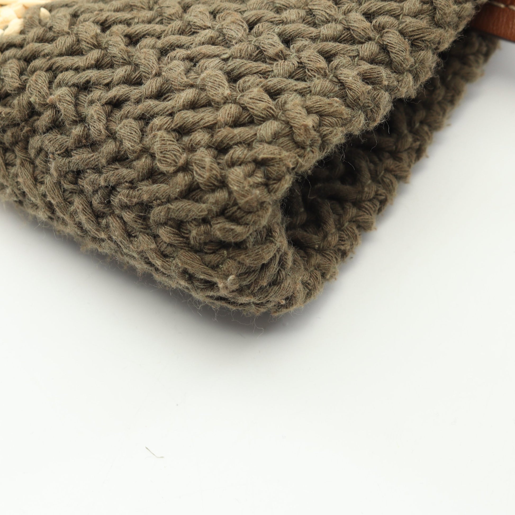 ロゴ ショルダーバッグ トートバッグ ファブリック レザー カーキグリーン マルチカラー ミュウミュウ バッグ miu miu