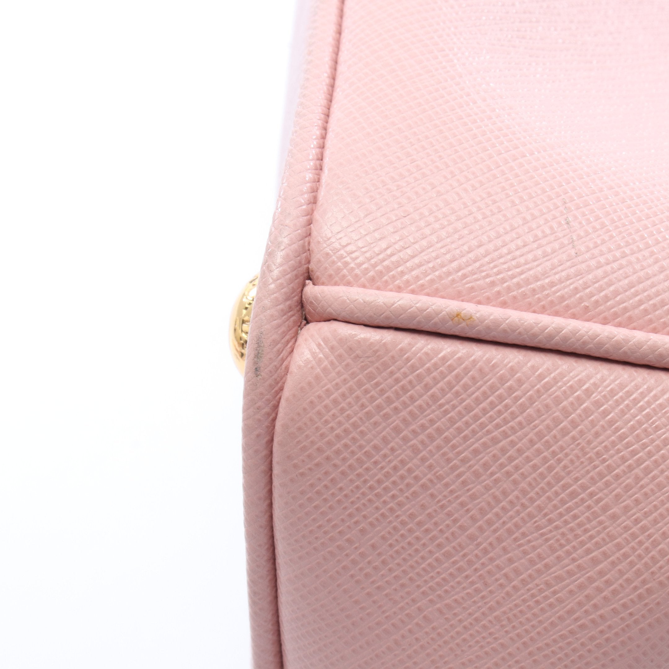 SAFFIANO LUX ガレリア 2WAY ハンドバッグ サフィアーノレザー ピンク
