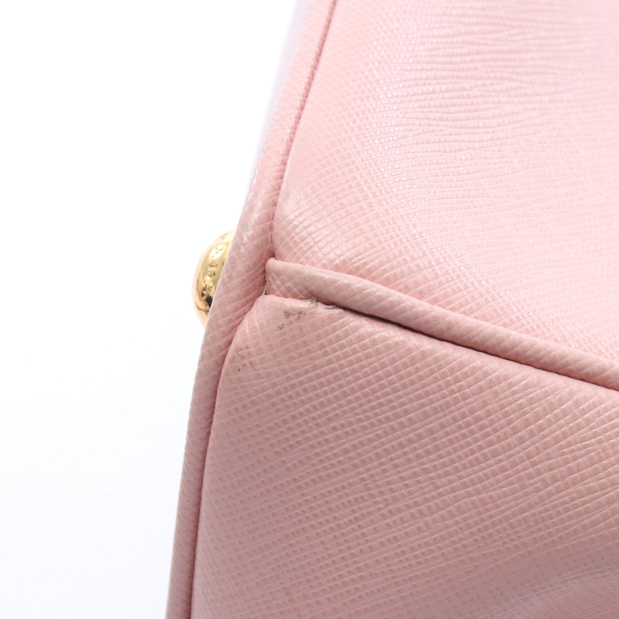 SAFFIANO LUX ガレリア 2WAY ハンドバッグ サフィアーノレザー ピンク