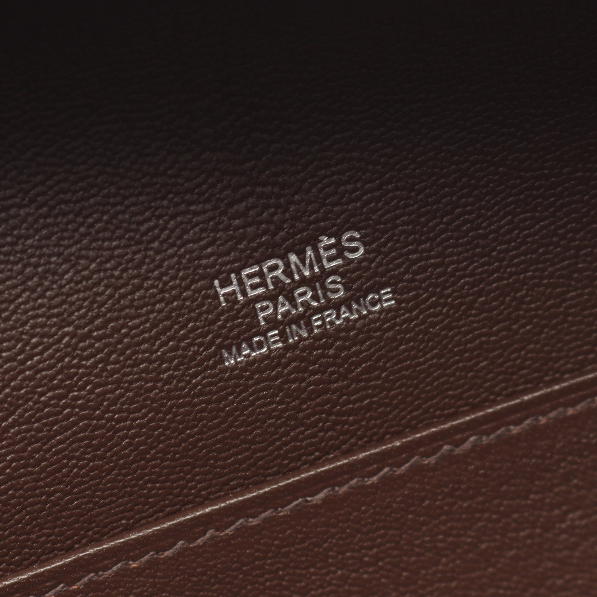 マキシボックス29 ハバナ ハンドバッグ ヴォーバトラー ダークブラウン シルバー金具 □R刻印 エルメス バッグ HERMES