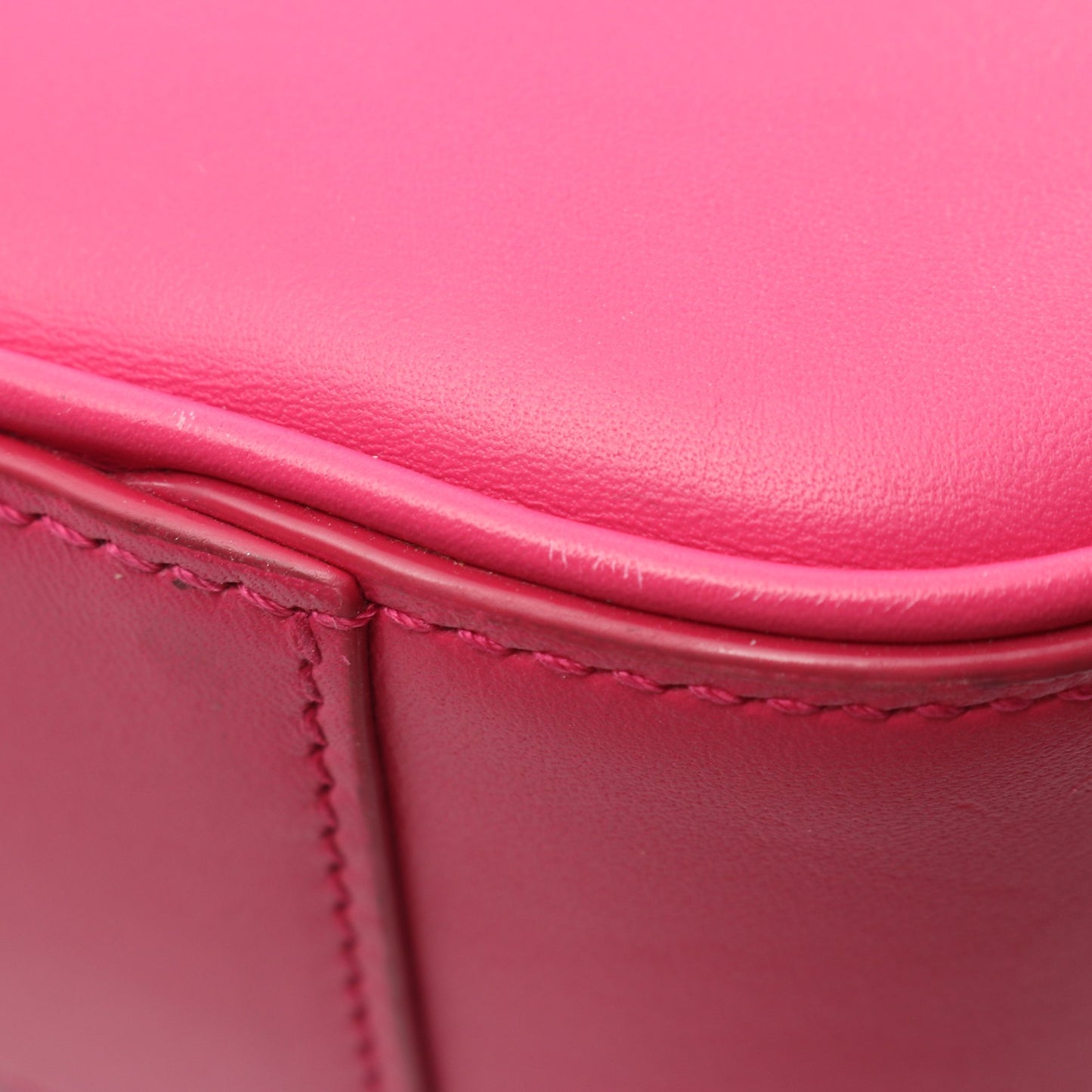 LE 5 A 7 ハンドバッグ レザー ピンクパープル サンローランパリ バッグ SAINT LAURENT PARIS