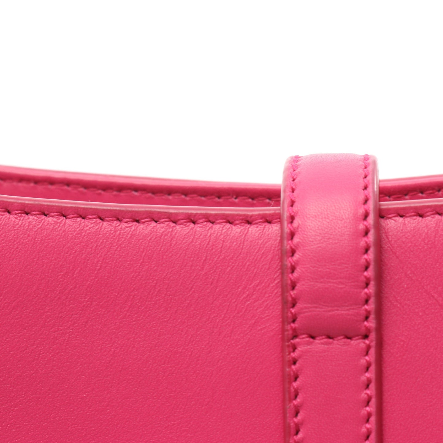 LE 5 A 7 ハンドバッグ レザー ピンクパープル サンローランパリ バッグ SAINT LAURENT PARIS