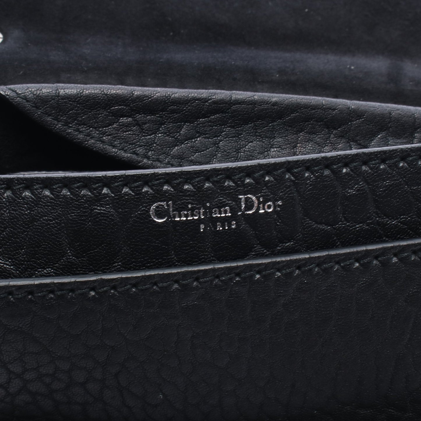 ジャディオール モザイクロゴ チェーンショルダーバッグ レザー ブラック クリスチャンディオール バッグ Christian Dior
