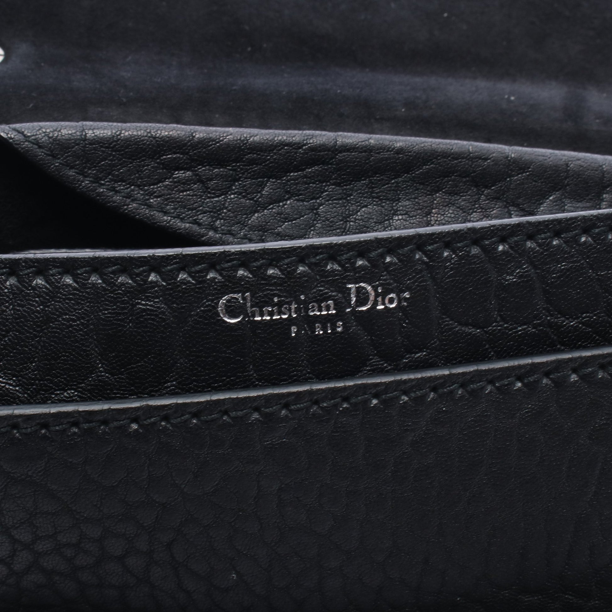 ジャディオール モザイクロゴ チェーンショルダーバッグ レザー ブラック クリスチャンディオール バッグ Christian Dior
