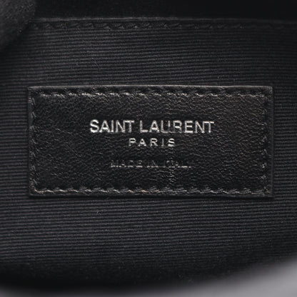 ルル ミニ ボーリングバッグ チェーンショルダーバッグ レザー ブラック サンローランパリ バッグ SAINT LAURENT PARIS