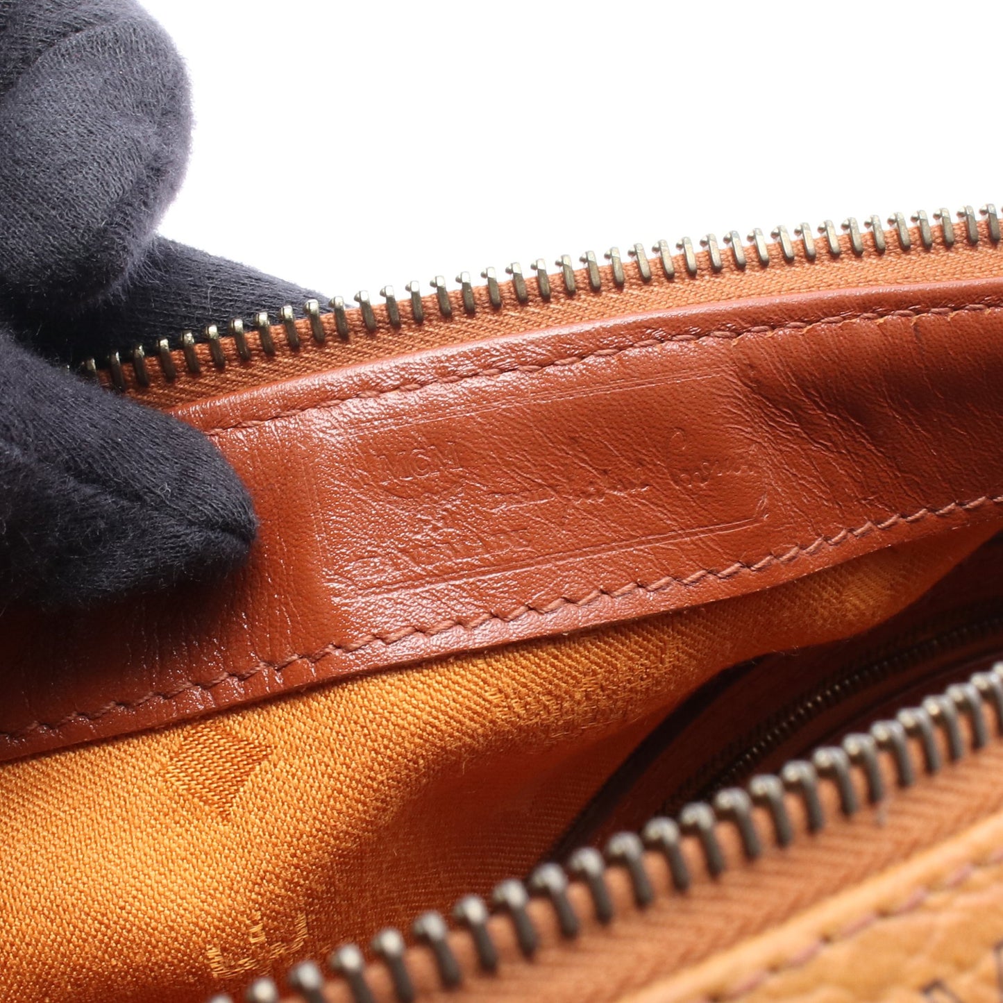 ヴィセトス ハンドバッグ ミニボストンバッグ PVC レザー ブラウン エムシーエム バッグ MCM