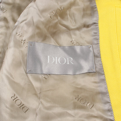 DIOR × PETER DOIG フード付き デニムジャケット コットン イエロー ディオール