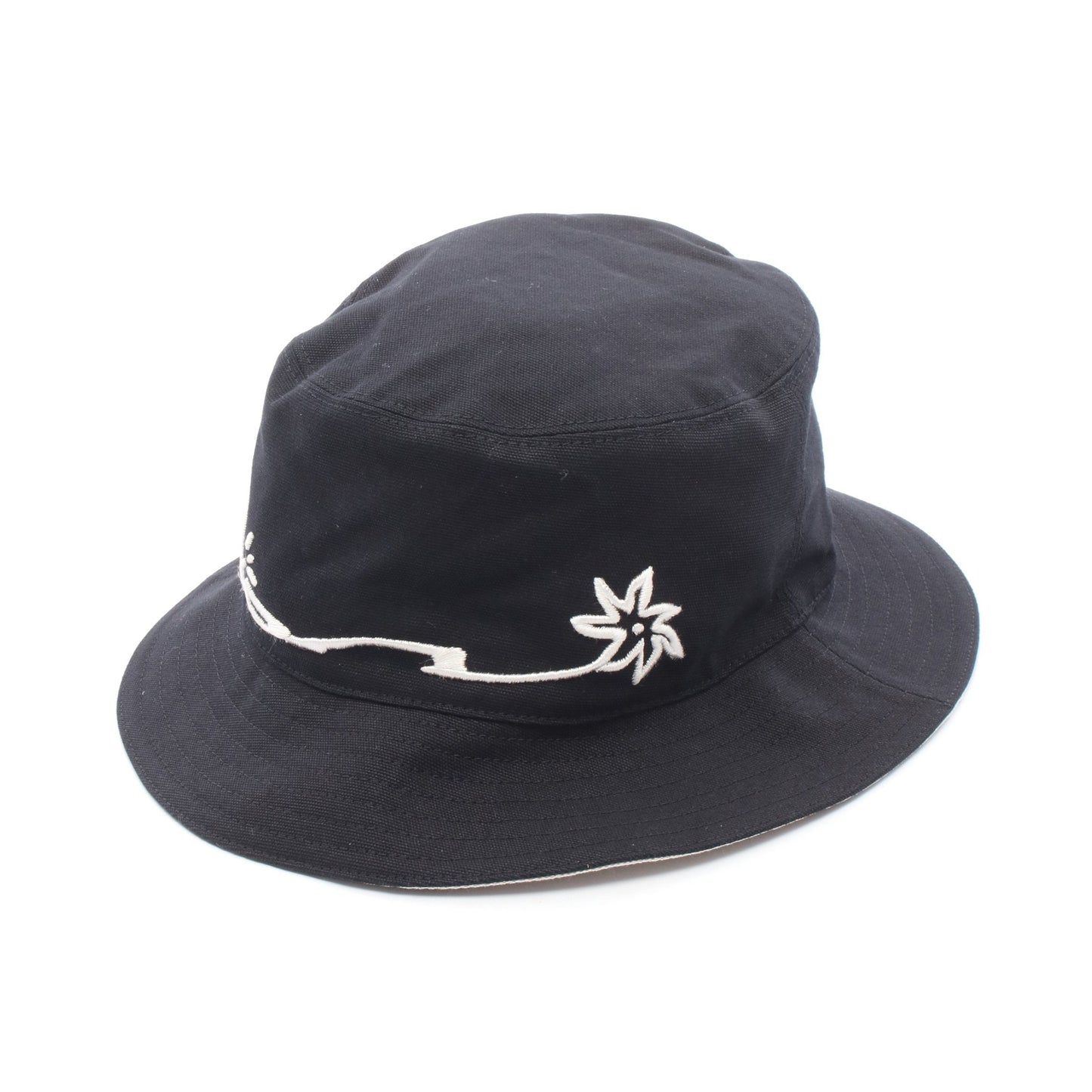 DIOR × TRAVIS SCOTT CACTUS JACK ハット コットン ブラック ディオール 財布・小物 DIOR