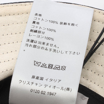 DIOR × TRAVIS SCOTT CACTUS JACK ハット コットン ブラック ディオール 財布・小物 DIOR