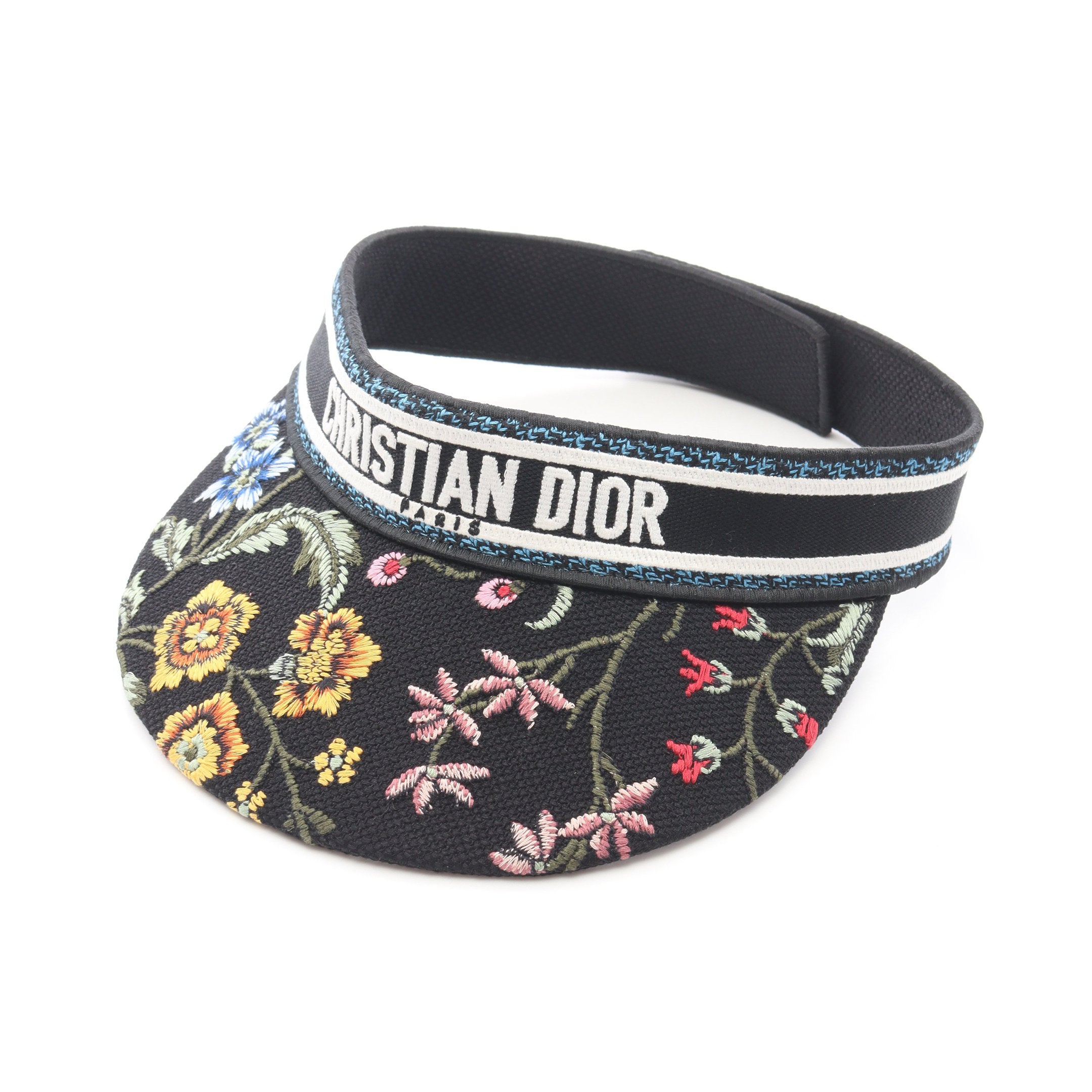 Christian Dior 花柄刺繍 ネイビー アンサンブル somari imagination花柄刺繍ビーズカーディガン』
