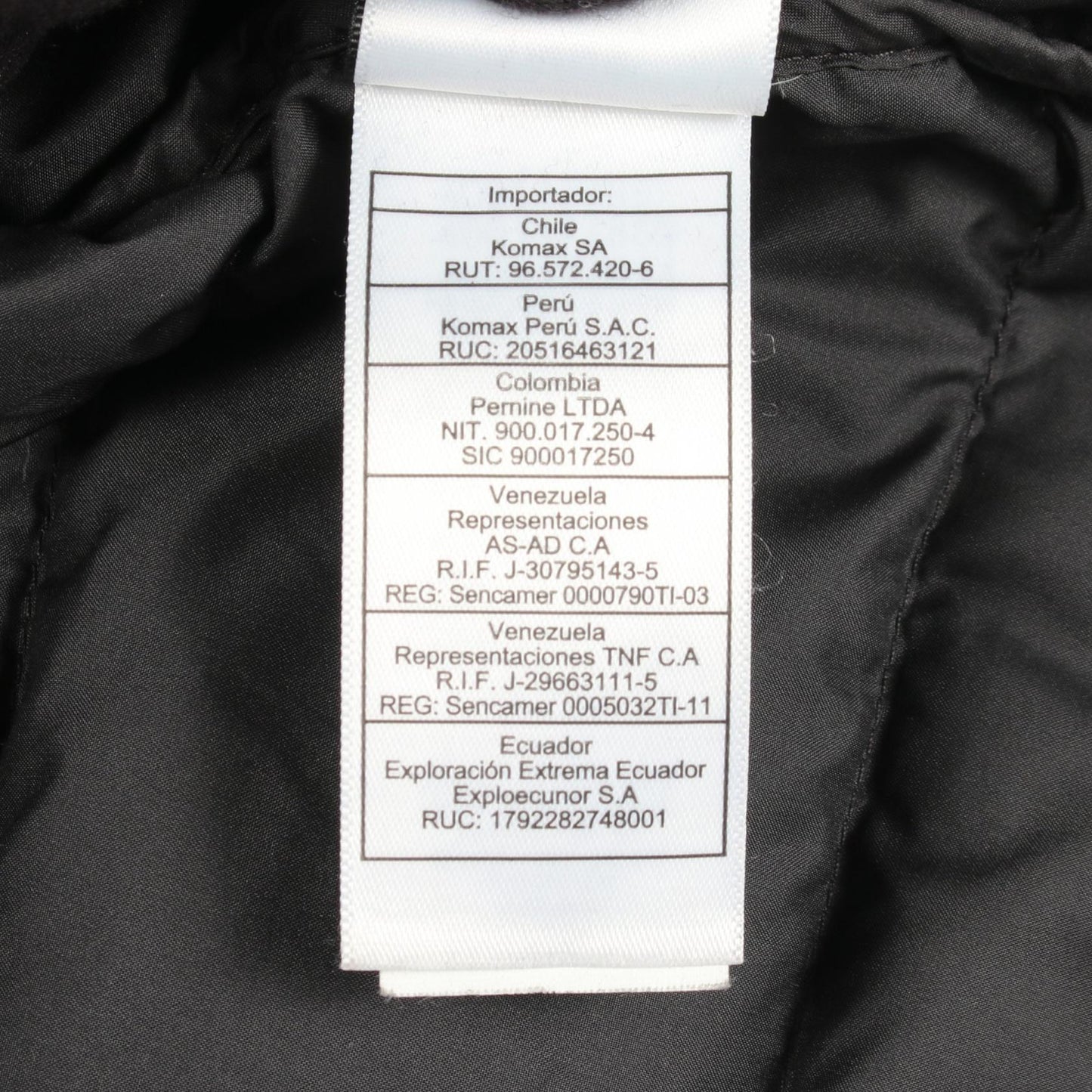 ACONCAGUA 2 JACKET ダウンジャケット ブラック ザノースフェイス アウター THE NORTH FACE
