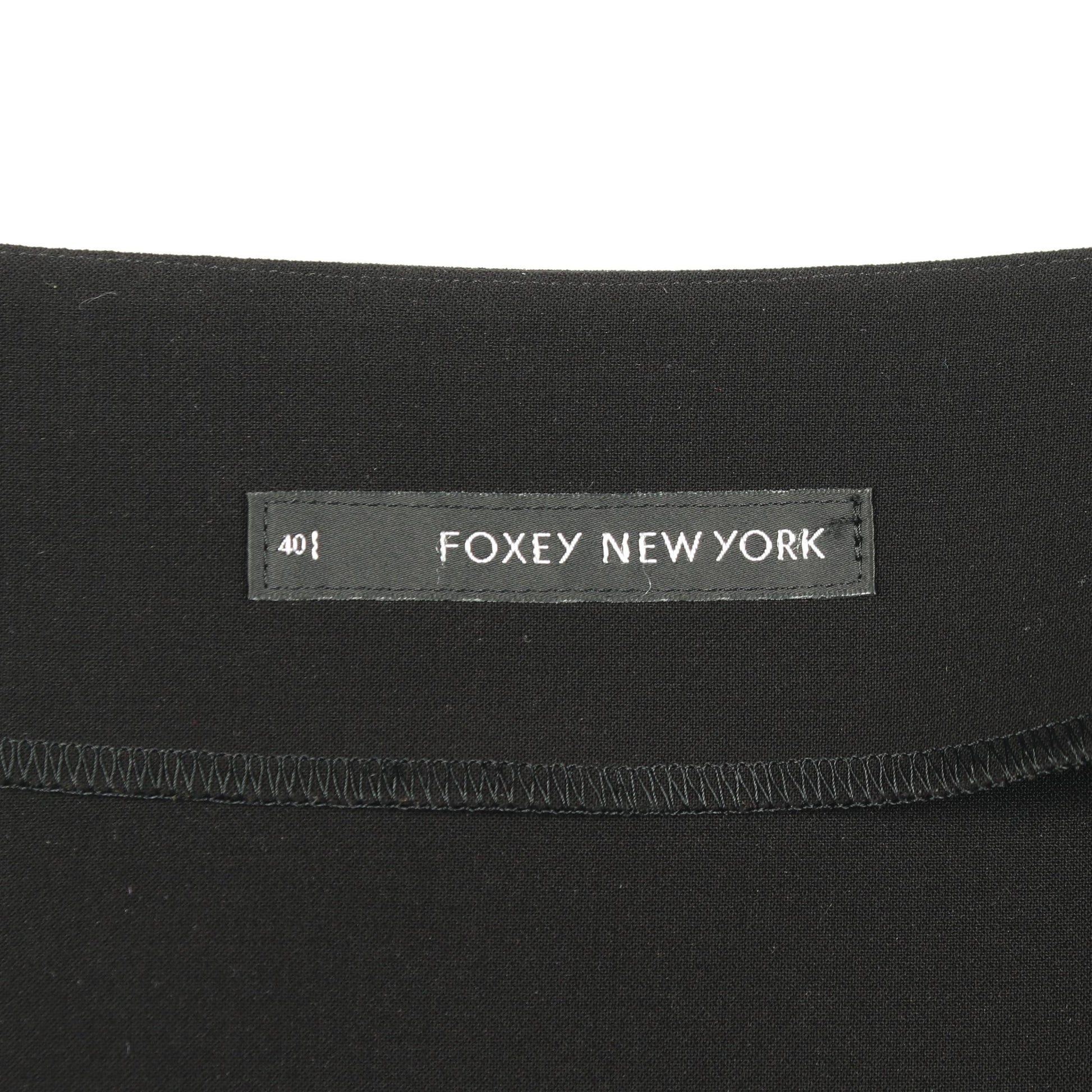 フリル スカート ブラック フォクシーニューヨーク ボトムス FOXEY NEW YORK