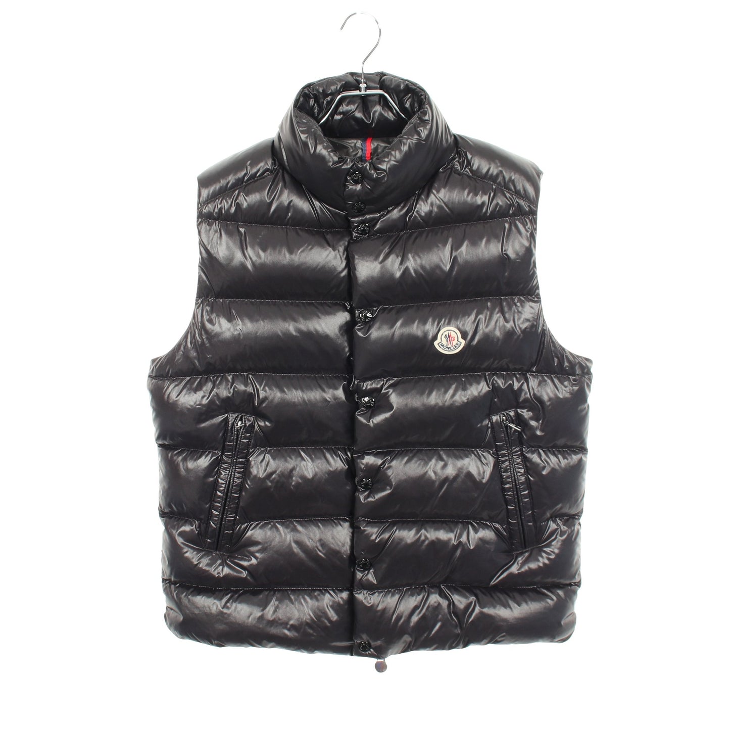 TIBB ダウンベスト ナイロン ブラック モンクレール アウター MONCLER