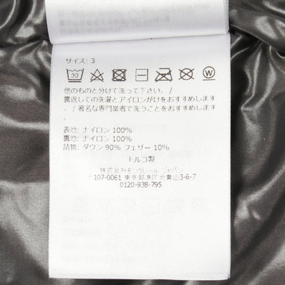 TIBB ダウンベスト ナイロン ブラック モンクレール アウター MONCLER