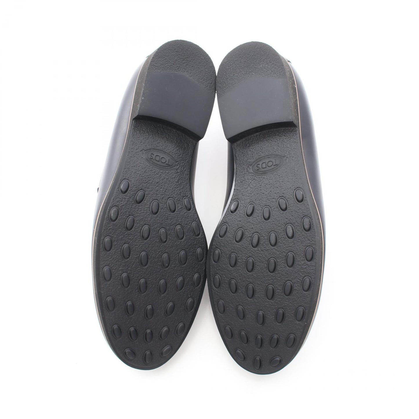 コインローファー ドライビングシューズ レザー ブラック トッズ シューズ TOD'S