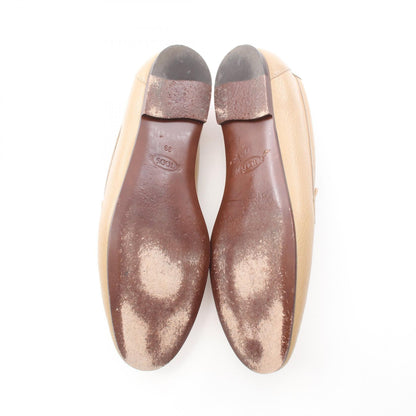 KATE ケイト ローファー フラットシューズ レザー ベージュ トッズ シューズ TOD'S