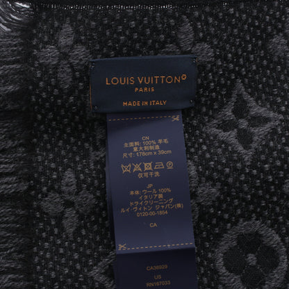 エシャルプ モノグラム クラシック アントラシット マフラー ウール ダークグレー ブラック ルイヴィトン 財布・小物 LOUIS VUITTON