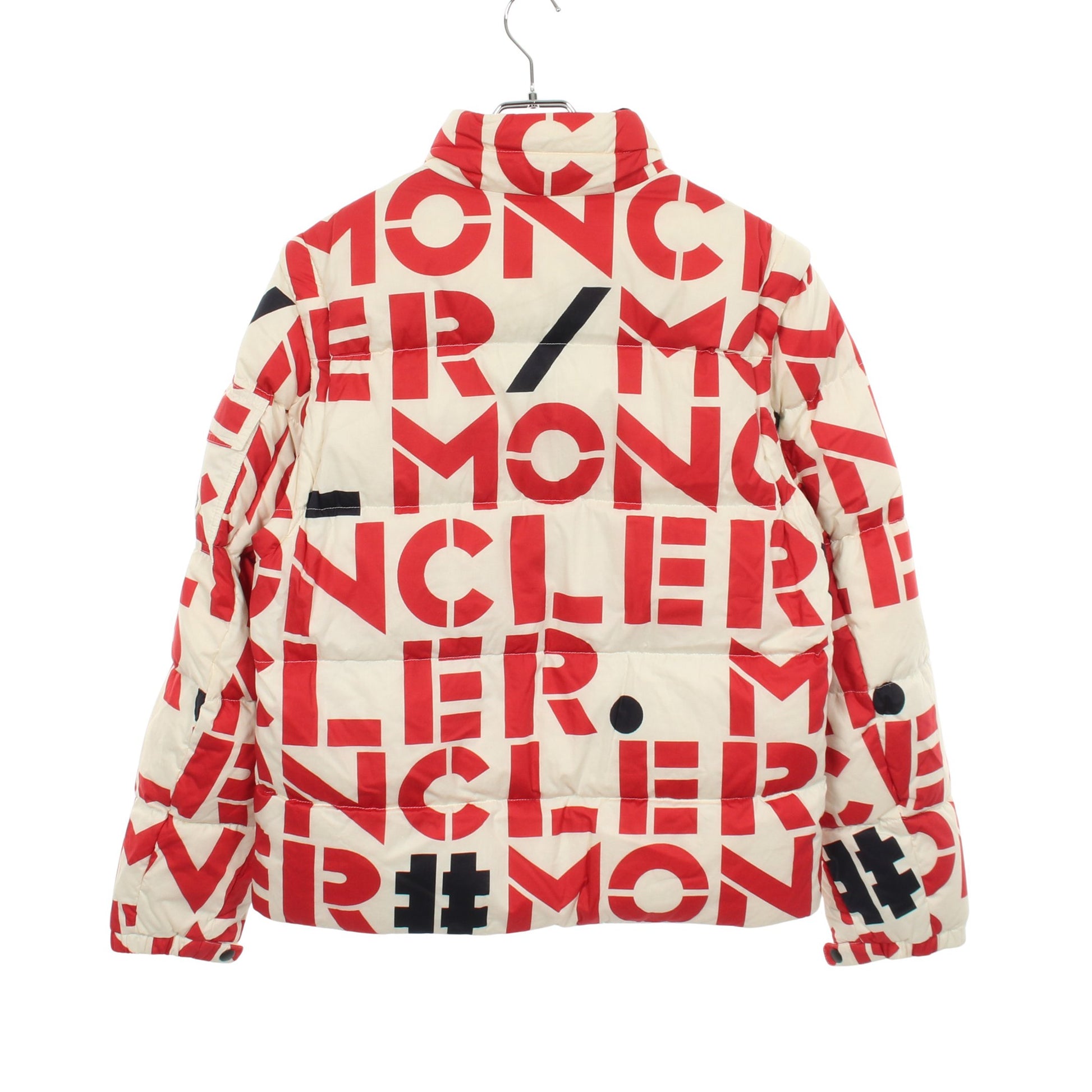 GENIUS 2 1952 JEHAN ダウンジャケット コットン ホワイト レッド モンクレール アウター MONCLER