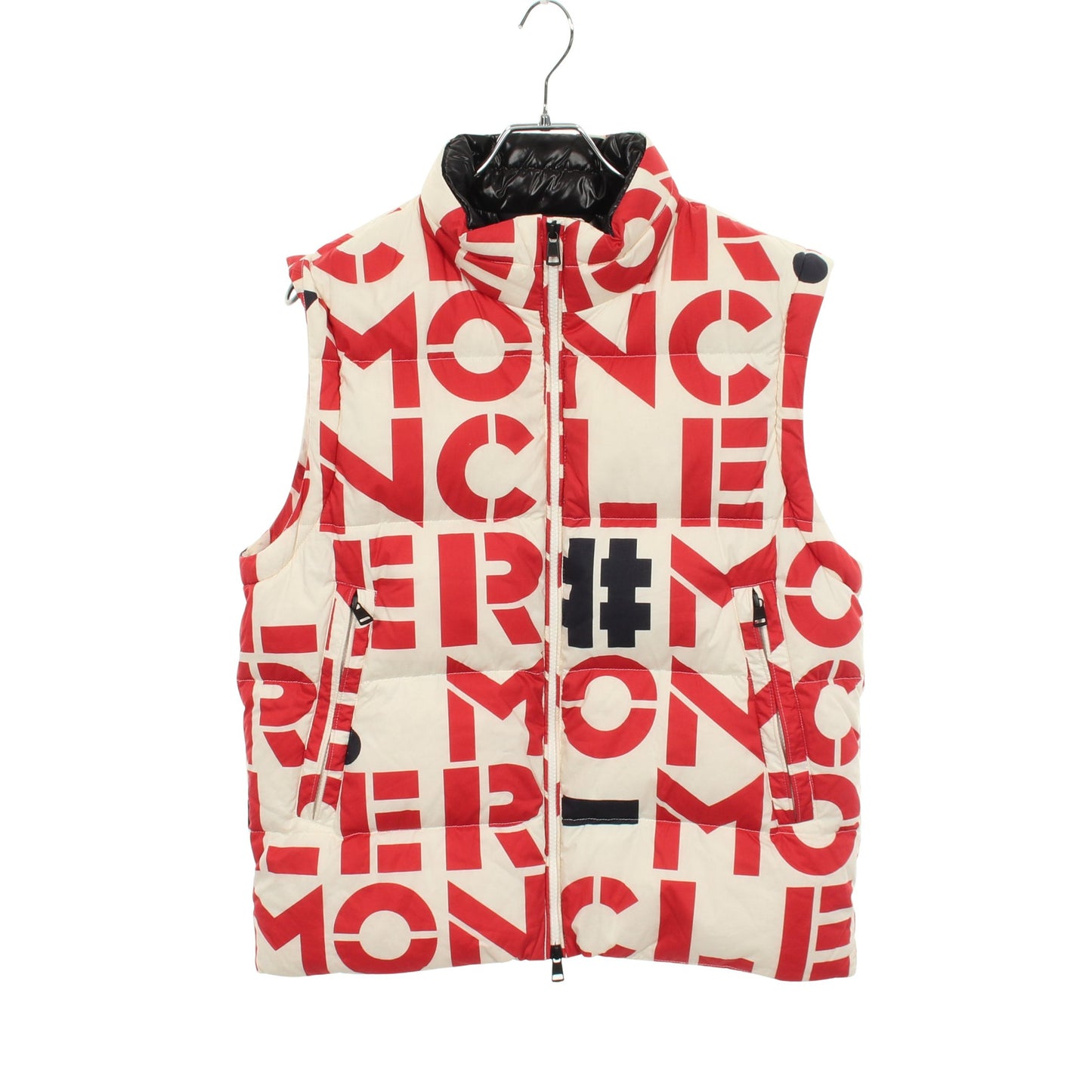 GENIUS 2 1952 JEHAN ダウンジャケット コットン ホワイト レッド モンクレール アウター MONCLER