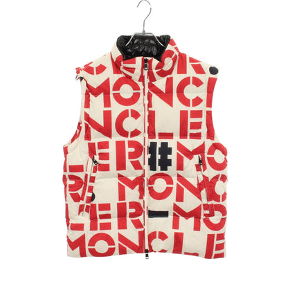 GENIUS 2 1952 JEHAN ダウンジャケット コットン ホワイト レッド モンクレール アウター MONCLER