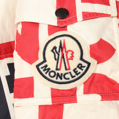 GENIUS 2 1952 JEHAN ダウンジャケット コットン ホワイト レッド モンクレール アウター MONCLER