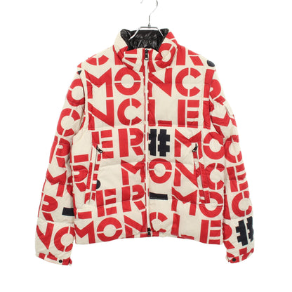 GENIUS 2 1952 JEHAN ダウンジャケット コットン ホワイト レッド モンクレール アウター MONCLER
