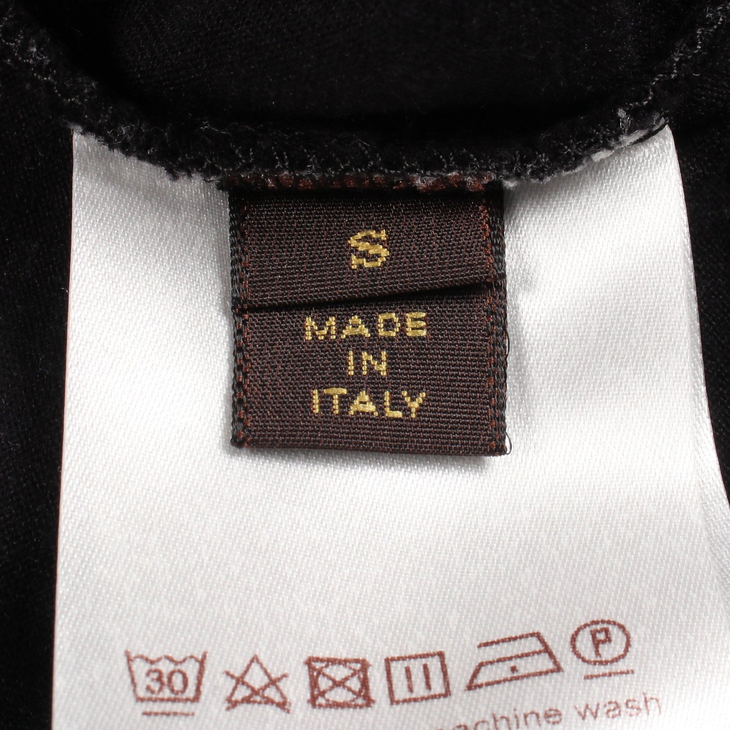 フラグメントデザイン 半袖Tシャツ コットン ブラック ルイヴィトン トップス LOUIS VUITTON