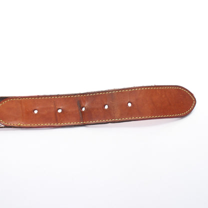 サンチュール モノグラムウォーターカラー ゴールド金具 ベルト PVC レザー ブラウン ピンク ルイヴィトン 財布・小物 LOUIS VUITTON