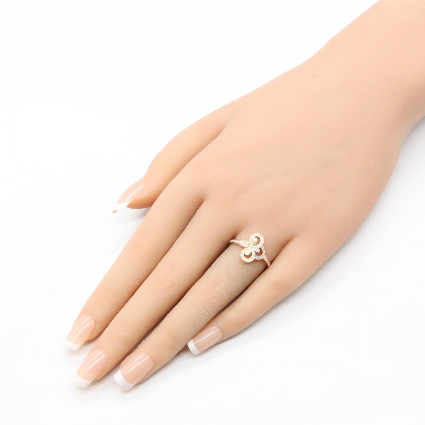 フルールドリス ダイヤ リング リング 指輪 K18PG ダイヤモンド ピンクゴールド クリア ティファニー アクセサリー TIFFANY & Co.