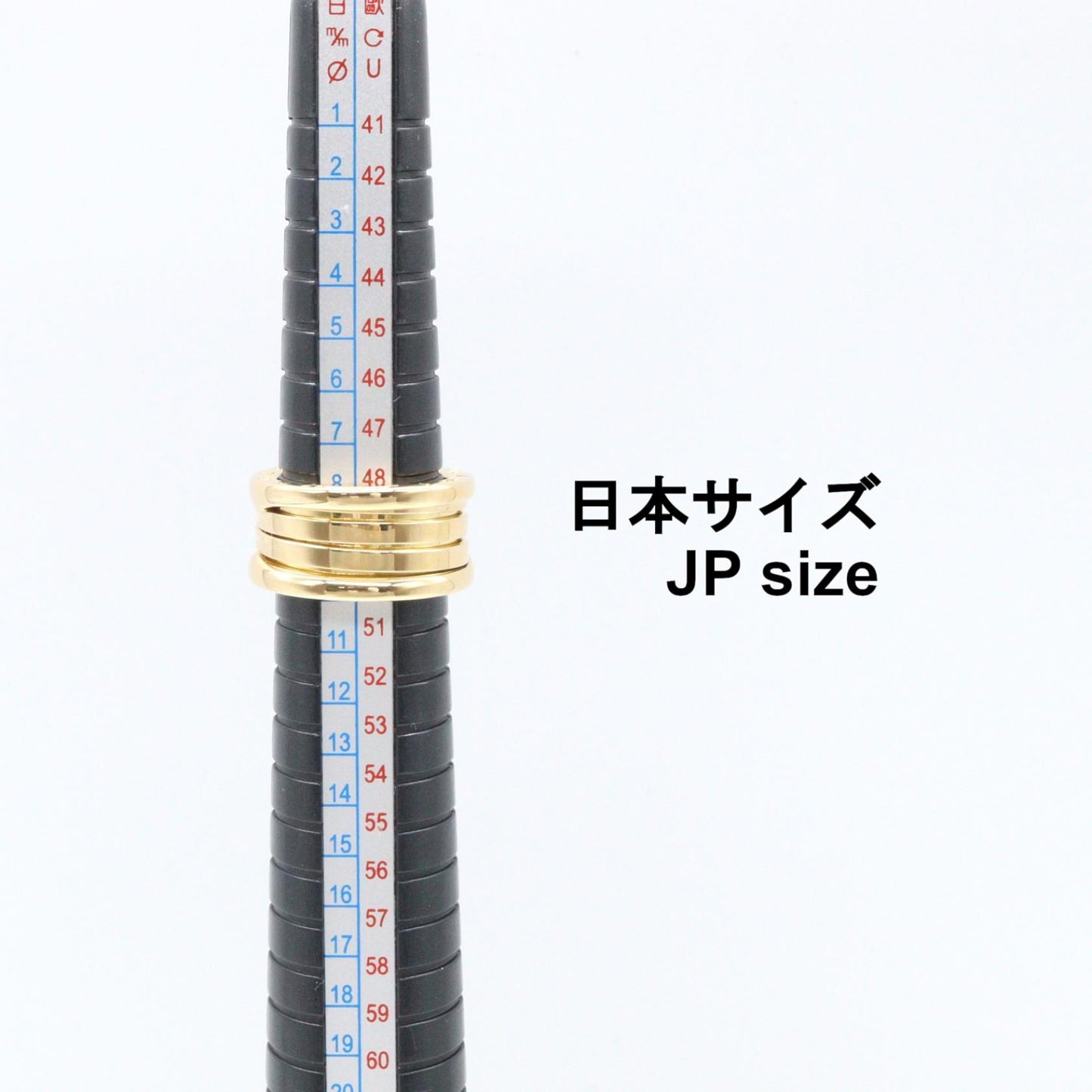 B-zero1 ビーゼロワン リング 4バンド リング 指輪 K18YG イエローゴールド ブルガリ アクセサリー BVLGARI