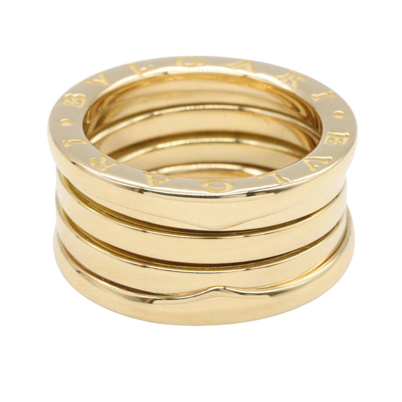 B-zero1 ビーゼロワン リング 4バンド リング 指輪 K18YG イエローゴールド ブルガリ アクセサリー BVLGARI