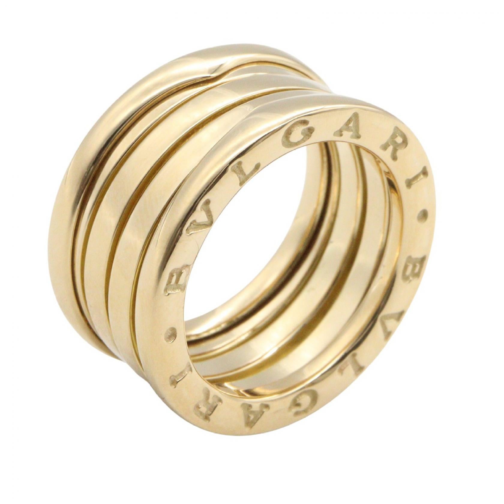 B-zero1 ビーゼロワン リング 4バンド リング 指輪 K18YG イエローゴールド ブルガリ アクセサリー BVLGARI