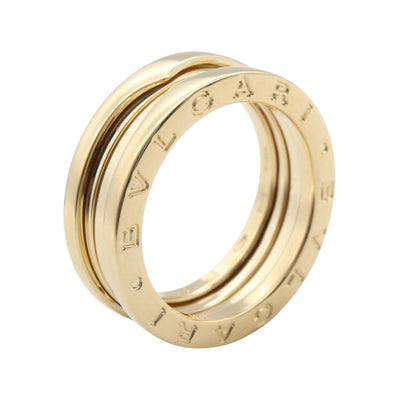 B-zero1 ビーゼロワン リング 3バンド リング 指輪 K18YG イエローゴールド ブルガリ アクセサリー BVLGARI