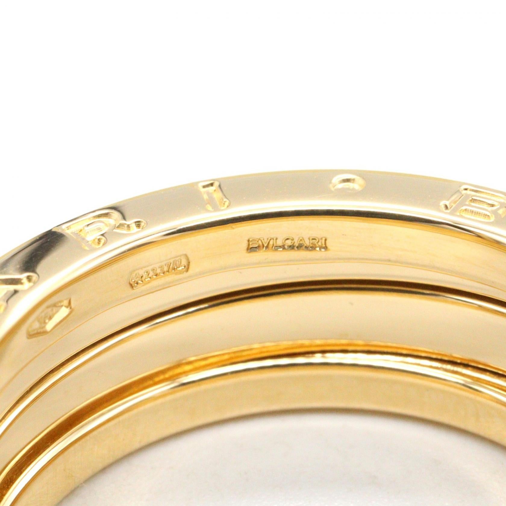B-zero1 ビーゼロワン リング 3バンド リング 指輪 K18YG イエローゴールド ブルガリ アクセサリー BVLGARI